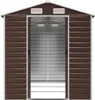 VidaXL Casetta da giardino 191x300x198 cm in acciaio Anteprima dell’immagine prodotto 4