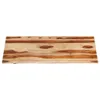 vidaXL Tischplatte Massivholz Palisander 15-16 mm 70×80 cm Produktbild-Vorschau 4