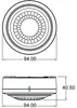 Theben Präsenzmelder LUXA 103 S360-100-12 AP WH Produktbild-Vorschau 9