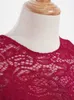 Wunderschönes festliches Spitzenkleid für Mädchen – Perfekt Produktbild-Vorschau 6
