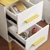 Beistelltisch mit 2 Schubladen und Klappbarem Deckel, mit Produktbild-Vorschau 8