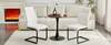 Ensemble table et chaises, table ronde de 60 cm en MDF avec Voir les images du produit 4