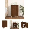 The Living Store Noční stolek hnědý dubový vzhled 40x35x70 Náhled obrázku produktu 10