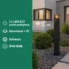 MasterLED LED cestné svietidlo E27 IP44 80 cm čierne Náhľad obrázku produktu 3