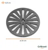Grille de four ronde diamètre 20cm en acier massif - pas de Voir les images du produit 5