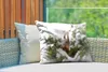 MuchoWow® Outdoor Kissen - Eichhörnchen - Kiefer - Schnee - Produktbild-Vorschau 3