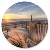 Nálepka Foto nálepka kolo Beach Seascape 3D Náhľad obrázku produktu 1