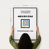 Fotolijst 46x61 cm Aluminium mit Acrylglas Schwarz Náhľad obrázku produktu