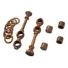 SN Deco - Stilgarnitur Gardinenstange Vorhangstange Cafiro, Produktbild-Vorschau 3