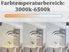 ZMH Hängelampe Esstisch Pendelleuchte Schwarz LED Produktbild-Vorschau 9