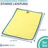 ELEXACLEAN Fenstertücher streifenfrei, Premium Mikrofaser Produktbild-Vorschau 5