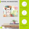 ARTland Poster Porträt von Frida Collection A Größe: 80x60 Produktbild-Vorschau 2