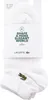 Lacoste 3er-Pack niedrige Socken, Weiß 43-46 EU Produktbild-Vorschau 8