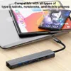Q18C 7-in-1 USB-C Adapter Hub – HDMI 4K, USB 3.0, USB-C PD Produktbild-Vorschau 5