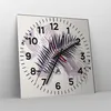 Wanduhr - Quadrat - Glasuhr - Grafiken Blatt Buntstift - Produktbild-Vorschau 4