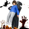 Opblaasbaar skelettenkostuum voor volwassenen, Halloween. Productafbeelding-voorbeeld 7