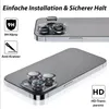 Product marketing image showing lens protectors for a smartphone. Produktbild-Vorschau