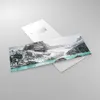 Bilder auf glas - Einteilig - Berge See Schnee - 100x40cm - Produktbild-Vorschau 2