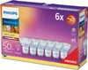 6er-Pack LED GU10 50W Dimmbar WarmGlow Produktbild-Vorschau 2
