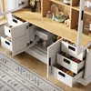 Armoire haute de cuisine 140 x 185 cm – avec 6 grands Voir les images du produit 6