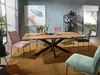 Epoxidharz Esstisch 180x100cm "Kiew" Wildeiche massiv Produktbild-Vorschau 3