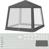 WOLTU Pavillon 3x3 m, mit Seitenwänden Moskitonetz, Metall, Produktbild-Vorschau 9