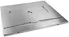 A stainless steel back panel for a grill is shown from a slightly elevated angle against a white background. Produktbild-Vorschau