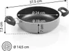 Tiefe Bratpfanne BRAVA ø 24 cm, 2 Griffe Produktbild-Vorschau 4