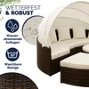 Casaria Isola Prendisole Polyrattan Ø230 Baldacchino Anteprima dell’immagine prodotto 6