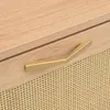 Scarpiera in legno Merax con 4 ante in rattan e struttura Anteprima dell’immagine prodotto 9