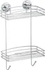 WENKO cestino bagno doccia parete scaffale mensole Anteprima dell’immagine prodotto 1