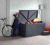 ShelterLogic Stahl Kissenbox Aufbewahrungsbox Anthrazit Produktbild-Vorschau 3