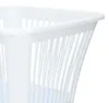 Plasticforte Abfallbehalter/Mulleimer - Kunststoff - weis Produktbild-Vorschau 2