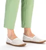 Rieker Damen Slipper Leder Mokassin Lochmuster Gummizug Produktbild-Vorschau 19
