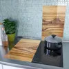 Spritzschutz Herdabdeckplatte Schneidebrett aus Glas Produktbild-Vorschau 3