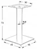 Base per tavolo in metallo SH-5002-5, per ufficio, hotel, Anteprima dell’immagine prodotto 12