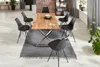 Esstisch Baumkante massiv Akazie natur 280 x 100 X-Gestell Produktbild-Vorschau 8