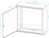 Box Multimedia Multimedia Verteilerschrank 70x50x20cm Produktbild-Vorschau 12