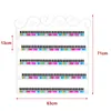 5 tier Metall Herz Nagellack Organizer Wandregale Produktbild-Vorschau 2