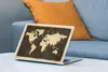 MuchoWow® Laptop Aufkleber Sticker Cover Weltkarte - Produktbild-Vorschau 4