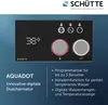 SCHÜTTE AQUADOT Digitales Duschsystem, Chrom/Schwarz matt, Produktbild-Vorschau 4