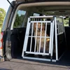 COSTWAY Hundetransportbox, Alu Hundebox mit abschließbarer Produktbild-Vorschau 1