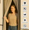Kurtina z tkaniny frotte do kampera, 56 x 185 cm, beżowa, z Podgląd zdjęcia produktu 3