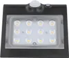 UniTec LED Solar-Wandleuchte schwarz mit Bewegungsmelder Produktbild-Vorschau 3
