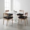 Cuscini per sedie Relaxdays, set da 4, 40x40 cm, cuscini Anteprima dell’immagine prodotto 2