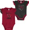 NFL Mädchen Baby 2er Body-Set Arizona Cardinals - 3-6M Produktbild-Vorschau 1