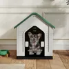 COSTWAY Hundehütte Outdoor, wetterfestes Hundehaus mit Produktbild-Vorschau 8