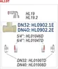 HL 19T/30 Pièce en T DN32x5/4" avec HL19 Voir les images du produit 4