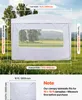 SucceBuy 1x parete laterale per gazebo, adatta per gazebo Anteprima dell’immagine prodotto 3