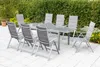 Merxx Gartenmöbel Set Taviano 9tlg., 8 Klappsessel, Produktbild-Vorschau 3